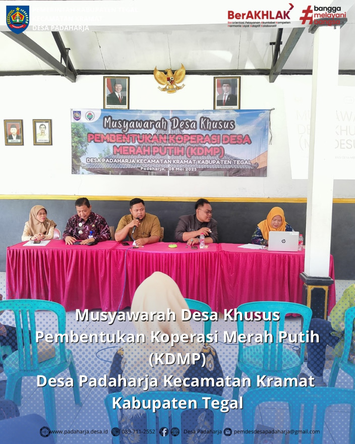 Musyawarah Desa Khusus Pembentukan Koperasi Merah Putih