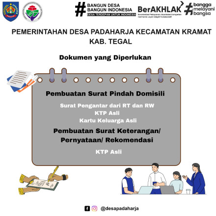 Persyaratan Pembuatan Surat Pernyataan/Keterangan
