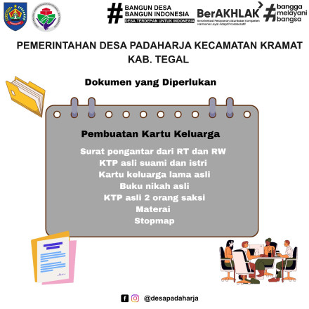 Persyaratan Pembuatan Kartu Keluarga
