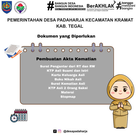 Persyaratan Pembuatan akta kematian